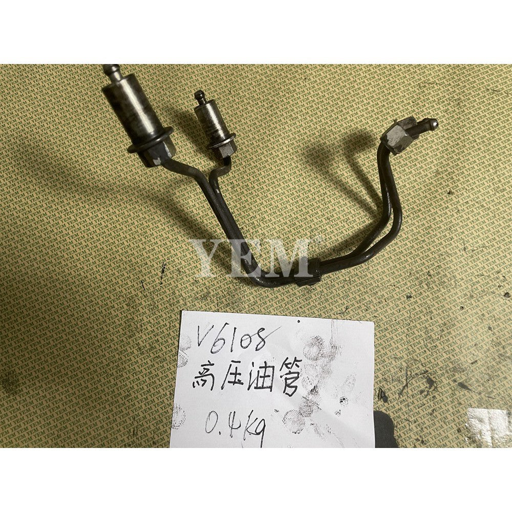 High-Pressure Oil Pipe 1G410-53740 For Kubota V6108 Engine