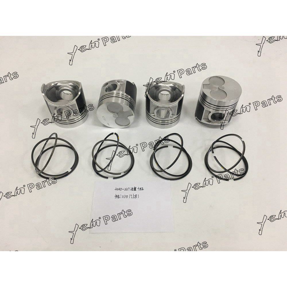 Piston Ring Set 115017581 For Perkins 404D-22 Engine